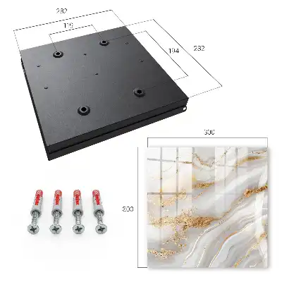 Szafka na klucze Abstrakcyjna elegancja