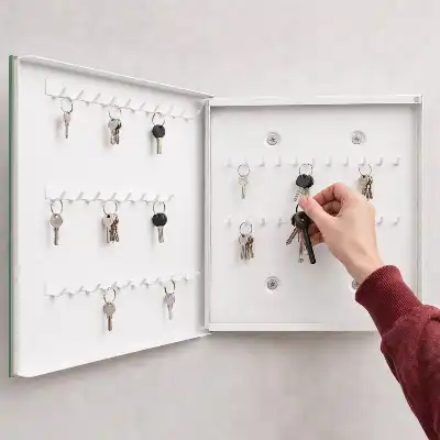 Szafka na klucze Kolorowy kosmos