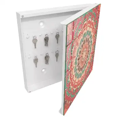 Kasetka na klucze Barwna mandala