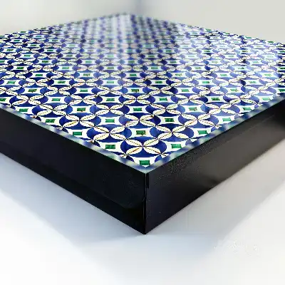 Sejf na klucze Geometryczna abstrakcja