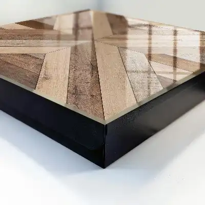 Kasetka na klucze Drewniana geometria