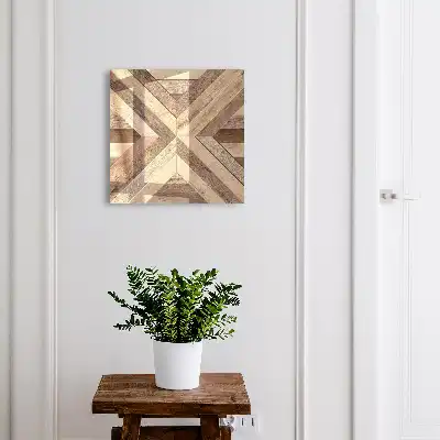 Kasetka na klucze Drewniana geometria