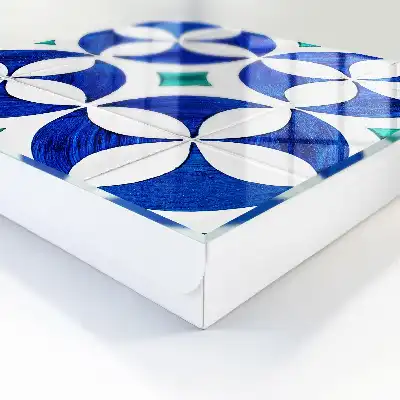 Kasetka na klucze Motyw geometryczny