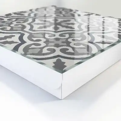 Sejf na klucze Geometryczny wzór