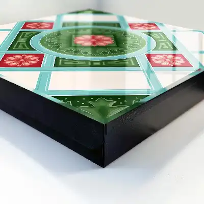 Sejf na klucze Kwiatowa geometria