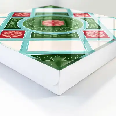 Sejf na klucze Kwiatowa geometria