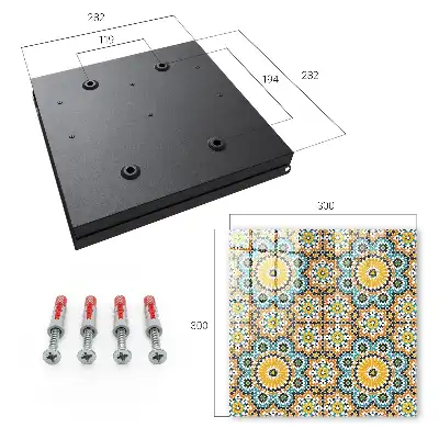 Szafka na klucze Geometryczna mozaika