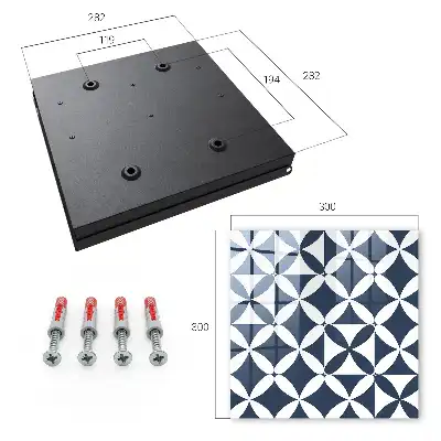 Szafka na klucze Geometryczna elegancja