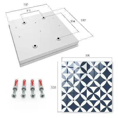 Szafka na klucze Geometryczna elegancja
