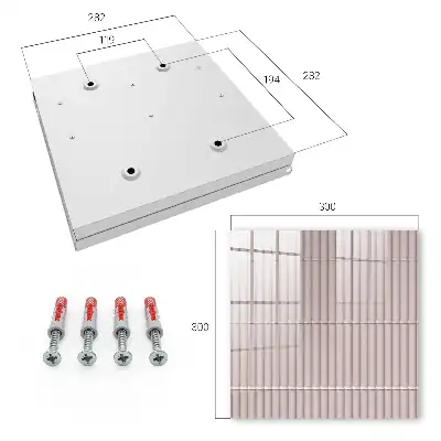 Kasetka na klucze Minimalistyczna tekstura