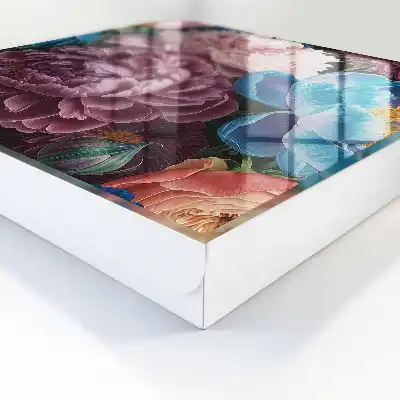 Sejf na klucze Kolorowe kwiaty