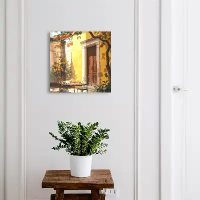 Kasetka na klucze Pomarańczowe patio