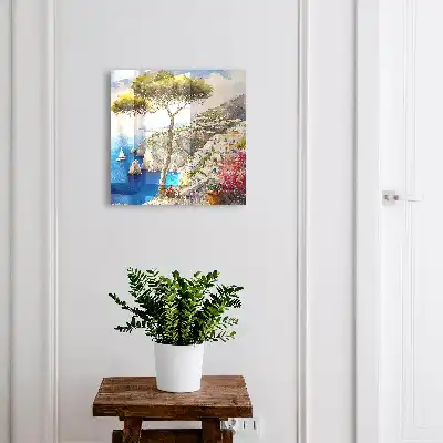 Kasetka na klucze Śródziemnomorski krajobraz