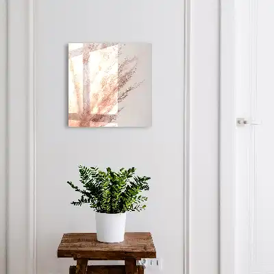 Szafka na klucze Pastelowa trawa w stylu boho