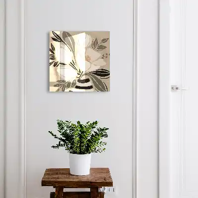 Kasetka na klucze Kwiatowy minimalizm