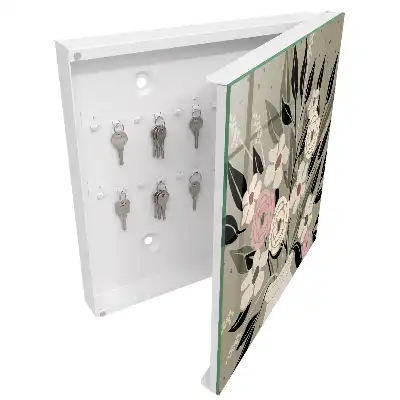 Kasetka na klucze Kwiatowa kompozycja