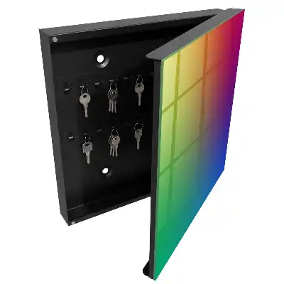 Sejf na klucze Kolorowy gradient