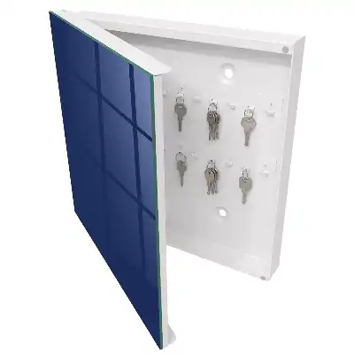 Szafka na klucze Żywy granatowy