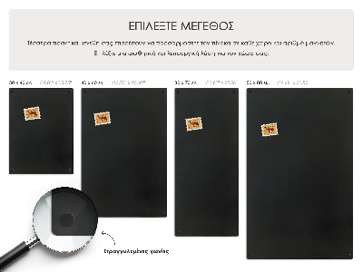 Tablica na magnesy Czarna
