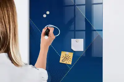 Tablica magnetyczna z pisakiem wzór dekoracyjny