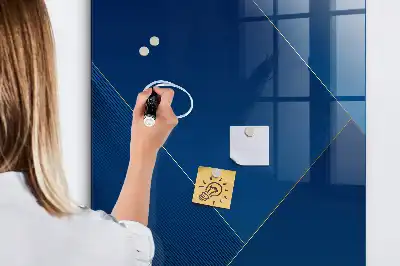 Tablica magnetyczna z pisakiem wzór dekoracyjny