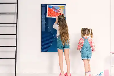 Tablica magnetyczna z pisakiem wzór dekoracyjny