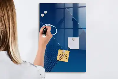 Tablica magnetyczna z pisakiem wzór dekoracyjny