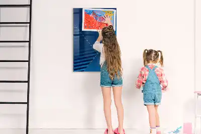 Tablica magnetyczna z pisakiem wzór dekoracyjny