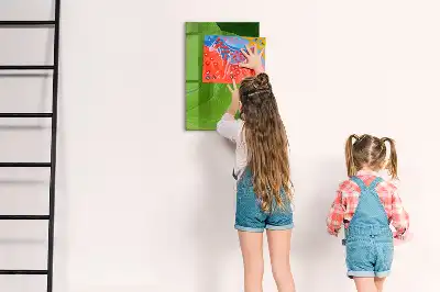 Tablica magnetyczna do rysowania z motywem abstrakcyjnej fali