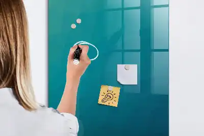 Tablica magnetyczna z pisakiem wzór abstrakcja geometryczna