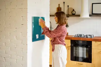 Tablica magnetyczna z pisakiem wzór abstrakcja geometryczna