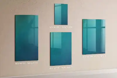 Tablica magnetyczna z pisakiem wzór abstrakcja geometryczna