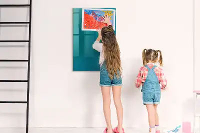 Tablica magnetyczna z pisakiem wzór abstrakcja geometryczna