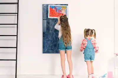 Tablica magnetyczna z pisakiem wzór dekoracyjny marmur