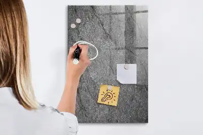 Tablica magnetyczna do rysowania z motywem tekstury skały