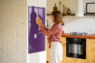 Tablica magnetyczna do rysowania w kolorze fioletowym