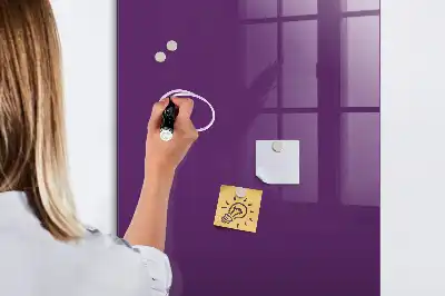 Tablica magnetyczna do rysowania w kolorze fioletowym