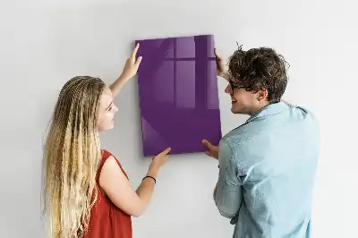 Tablica magnetyczna do rysowania w kolorze fioletowym