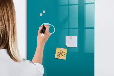 Tablica magnetyczna do rysowania w morskim kolorze