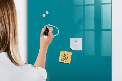 Tablica magnetyczna do rysowania w morskim kolorze