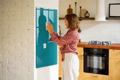Tablica magnetyczna do rysowania w morskim kolorze