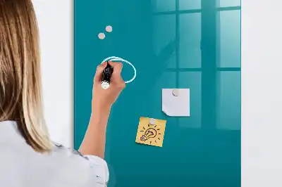 Tablica magnetyczna do rysowania w morskim kolorze