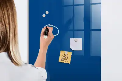 Tablica magnetyczna z pisakiem w niebieskim kolorze