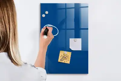 Tablica magnetyczna z pisakiem w niebieskim kolorze