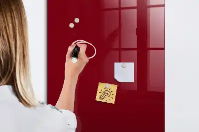 Tablica magnetyczna do rysowania w kolorze bordowym