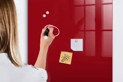 Tablica magnetyczna z pisakiem w kolorze czerwonym