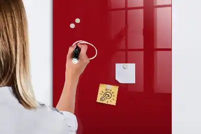 Tablica magnetyczna z pisakiem w kolorze czerwonym