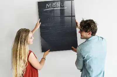 Tablica magnetyczna do rysowania w formie menu