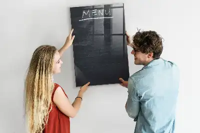 Tablica magnetyczna do rysowania w formie menu