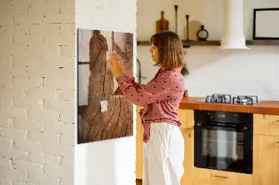 Tablica magnetyczna do rysowania wzór stare drewno